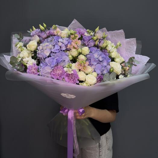 Букет сиреневый рай 💜