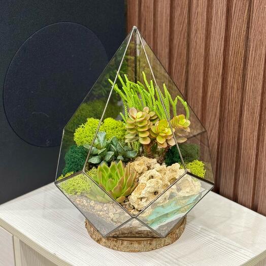 Цветочная капля с любовью, подарок на день рождения