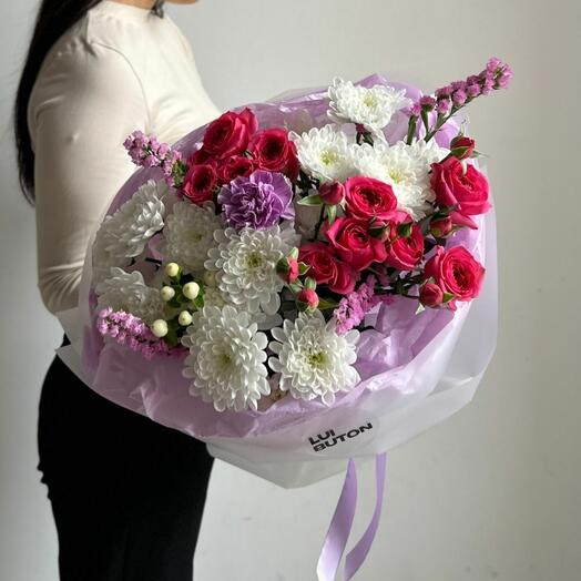 Букет "Пурпурный"