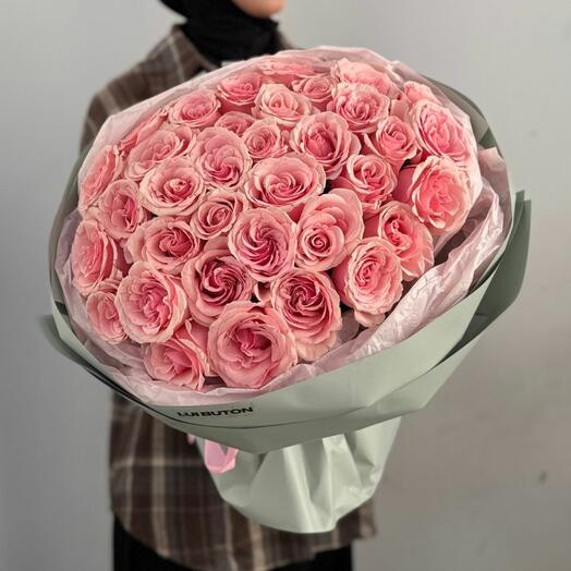 Букет "43 розы сорта Джералдин"
