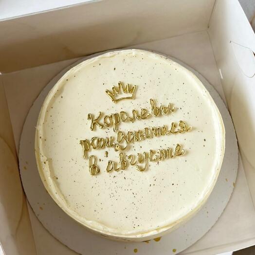 Королевы рождаются в августе  мини бенто