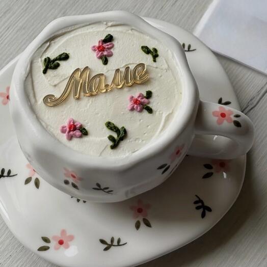 Торт в кружке Маме