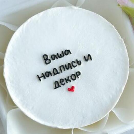 Бенто торт с вашей надписью