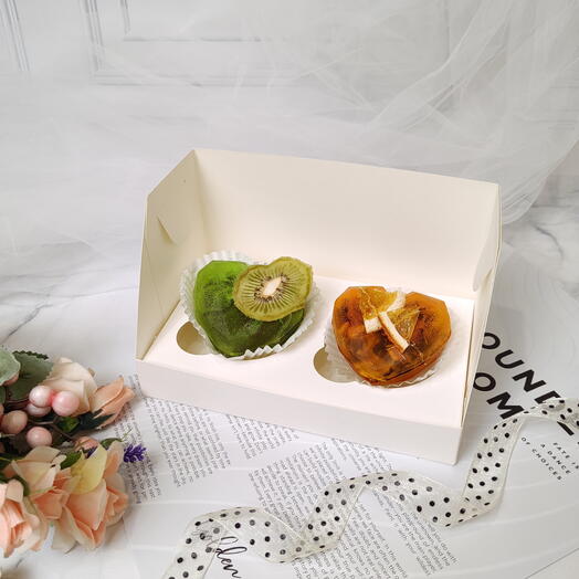 Набор из 2 сердец чайные бомбочки