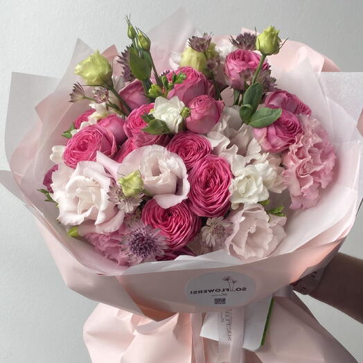 Bouquet rosa mix
