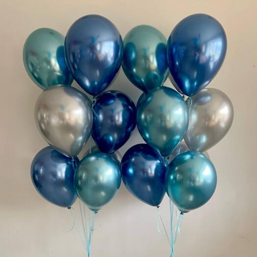 2 фонтана из 16 шаров хром 🩵💙
