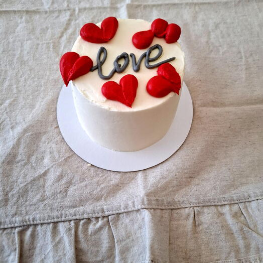 Бенто торт  love