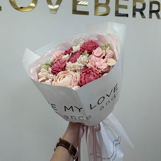 Букет из зефира