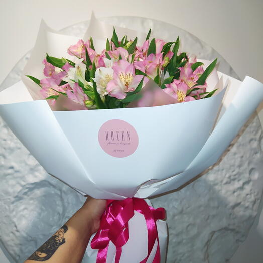 Букет альстромерий "Розен"