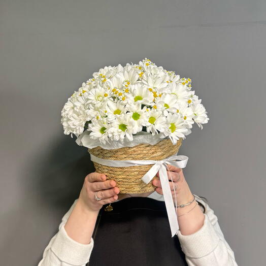 Корзинка «Ромашки»