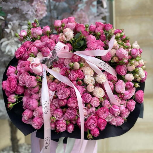 Букет из спрей роз