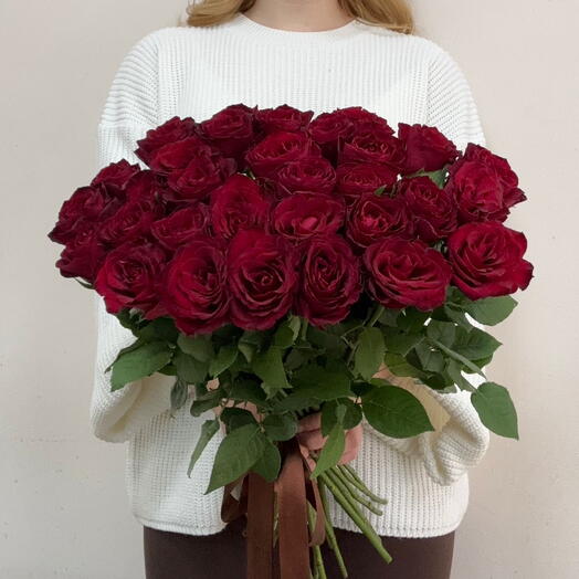 31 Роза под ленту 50 см 🌹
