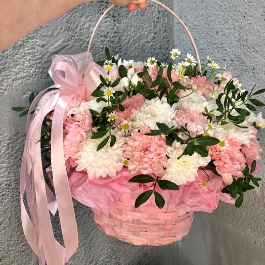 Корзина с цветами