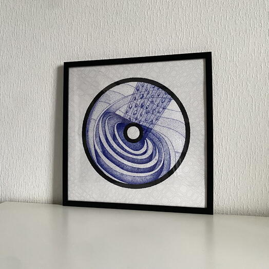 Indigo A3 Фантастическая космическая абстракция