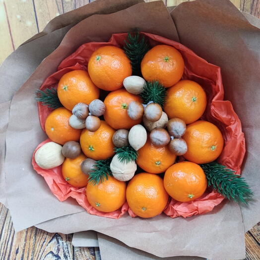 Букет из мандаринов