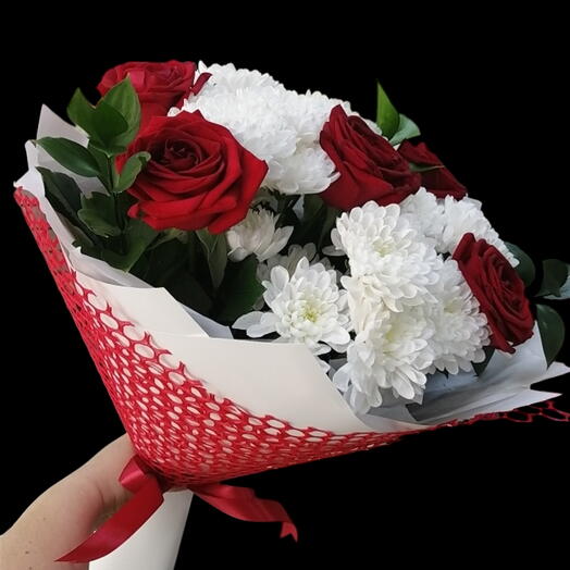 Ramo " Rosas en la nieve "