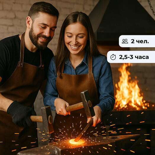 Любовь на века. Романтическое свидание в кузнице