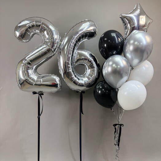Шары на 26 лет