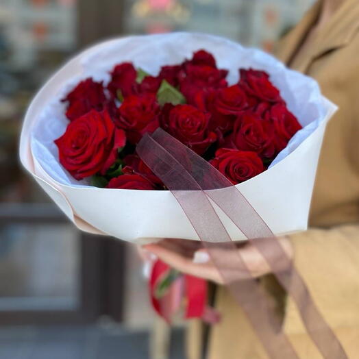 Букет с розами