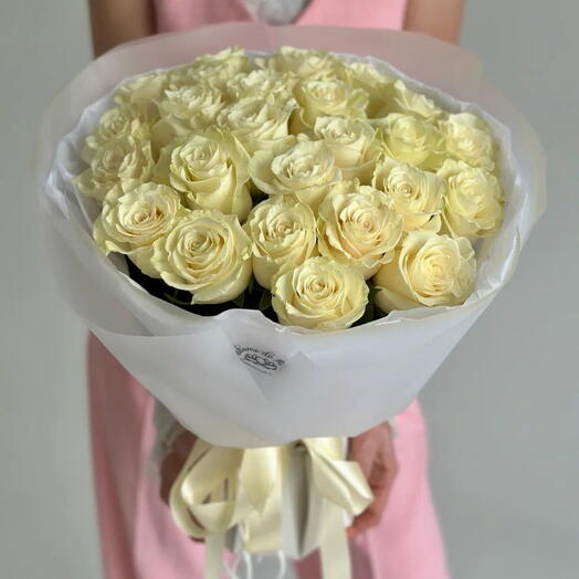 "25 rosas blancas" 825
