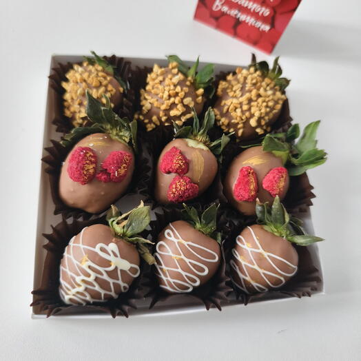 Клубника в шоколаде 🥰🍓