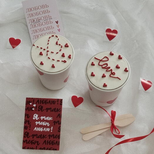 Cake to go на 14 февраля "Про любовь"