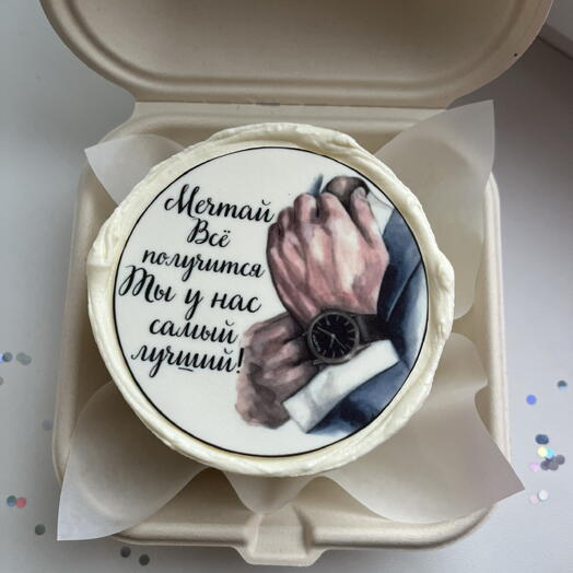 Бенто торт мужской мечтай у тебя все получается