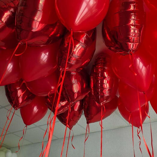 Шары для девушки "ВЕЧНАЯ ЛЮБОВЬ"