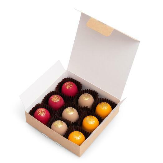 Коробка с конфетами «Барная коллекция» 9шт, Кантата