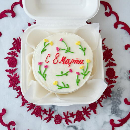 Бенто торт с 8 марта
