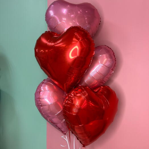 5 сердец для любимой