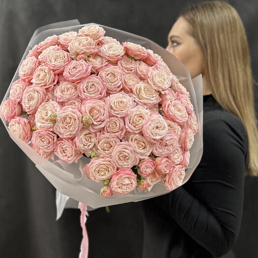 Розы кустовые Мадам бомбастик 15 шт