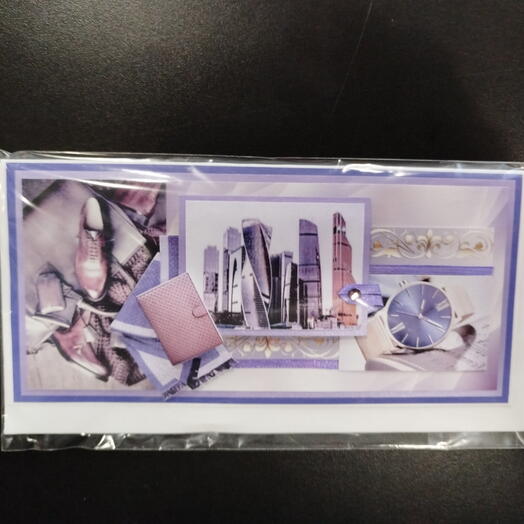 Открытка ручной работы 17