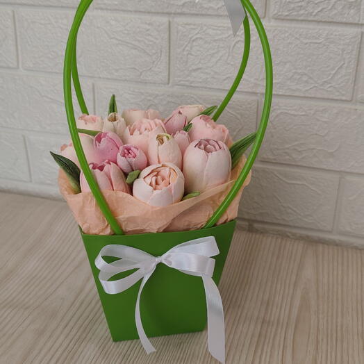 Букет в сумочке