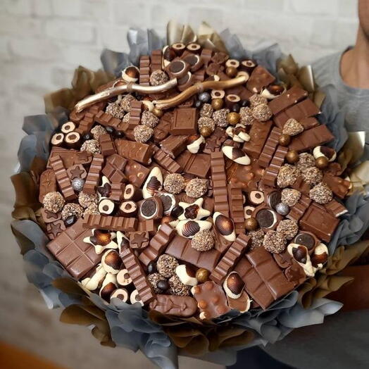 Шоколадно-конфетный букет 🍫