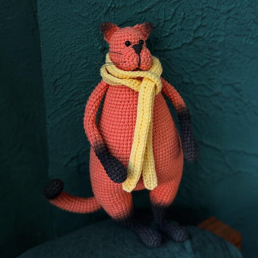 Игрушка «Рыжий кот»