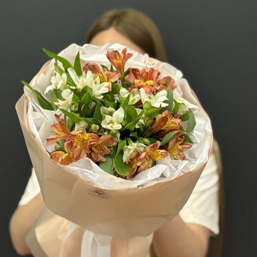 Букет из альстромерий 🌼🌞