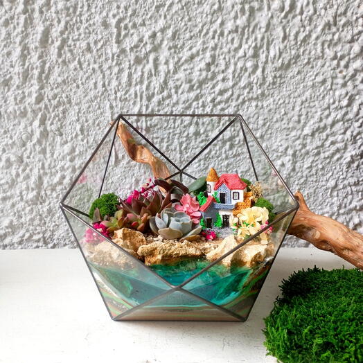 Florarium "House by the sea"