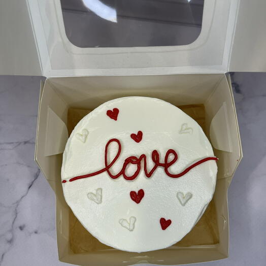 Бенто торт «Love