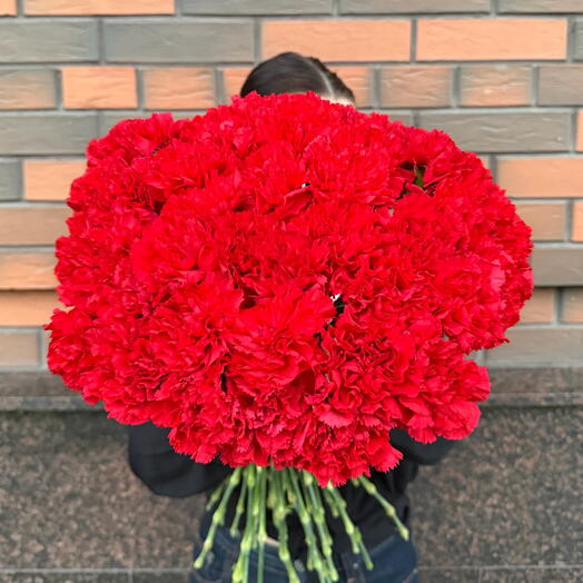 Монобукет из 45 гвоздик