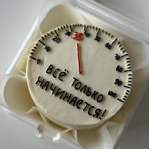 Бенто торт Все только начинается