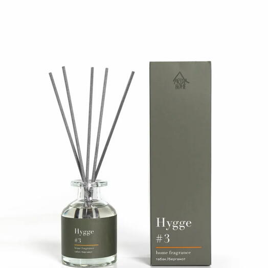 Диффузор для дома Hygge 3 Табак и бергамот
50 мл