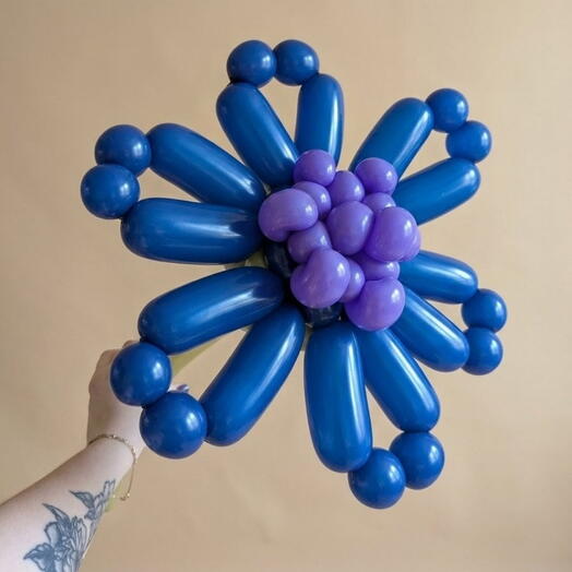 Василёк из шаров штучно 💙