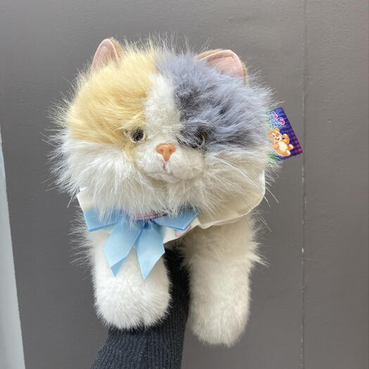 игрушка кот большой