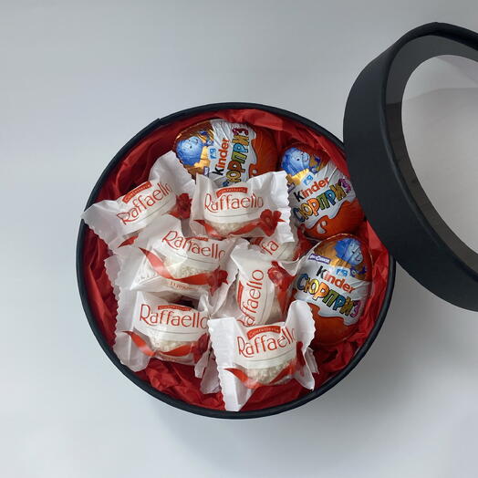 «Милой» Подарочный набор с Kinder surprise и Raffaello