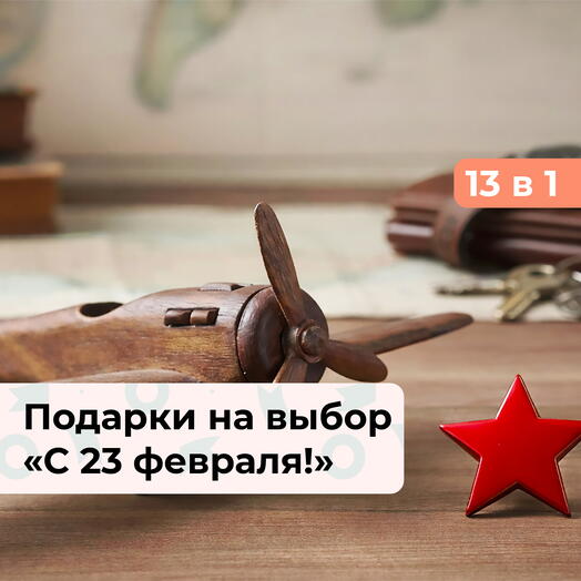 13 в 1 С 23 февраля! Подарочный набор с характером