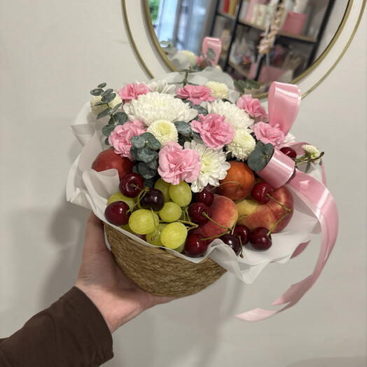 Корзинка с фруктами 💕