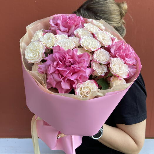 Дофаминовый букет из Роз 💗