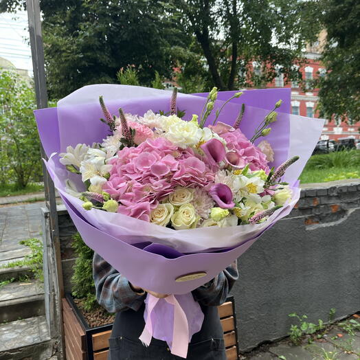 Букет «Лавандовое поле»