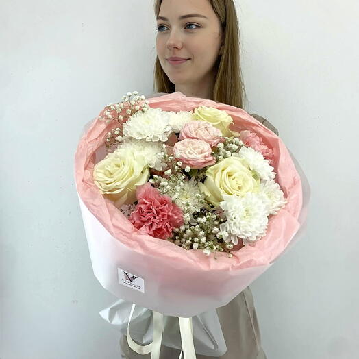 Букет Клубничка